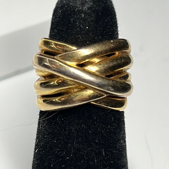 Jewelry Sterling Vermeil Ring No Stones Poshmark